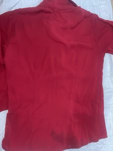 Elegant Red Kurta