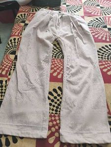 Comfortable Beige Palazzo Pants