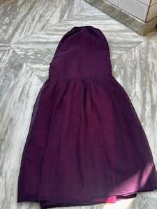 Elegant Purple Embroidered Kurta Set
