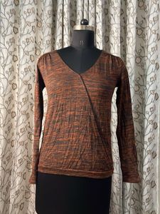 Cozy Marled Long Sleeve Top