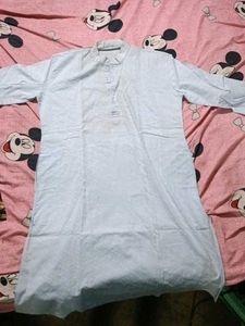 Men's Light Blue Kurta