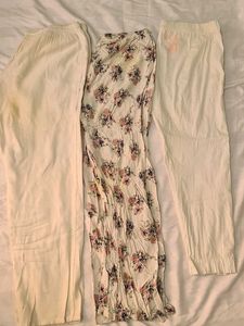 🔴 SALE:- 125 Palazzos & Floral Straight Pajama.