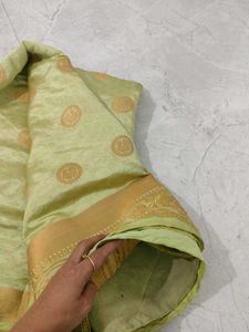 Light Green Silk Saree