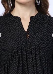 SIYAHI Women’s Printed Flared Kurta