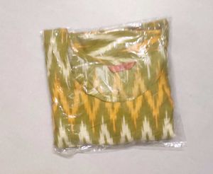 Vibrant Ikat Print Kurta