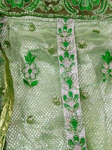 Classy 😍 and Beautiful 😍 Green 💚 Lahnga Skirt