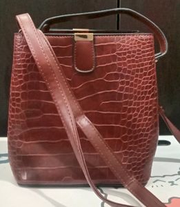 Brown Hand+ Sling Bags