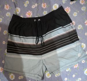 Striped Men's Swim Shorts