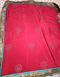Pretty Red Saree❤️🔥😍