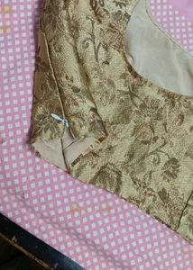 Elegant Brocade Blouse