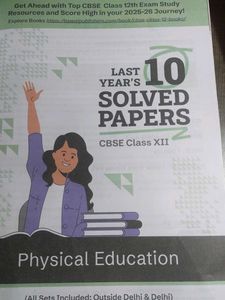 Physical Education Solved Papers