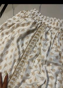 Embroidered Dhoti Pants new without tag