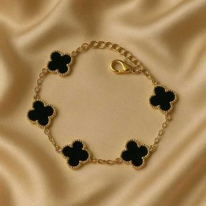 Anti Tarnish Clover Bracelet