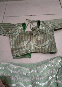 Stunning Sequin Lehenga Choli Set