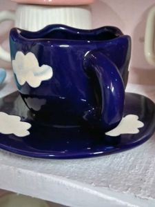 Cute Cloud Mug and Saucer (Any 1 Set
