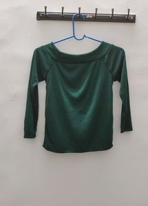 Sweater Sweatshirt  Off Shoulder Top