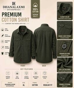 Men's Premium Cotton Shirt