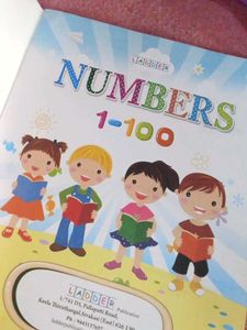 Learn Numbers 1-100 Activity Book