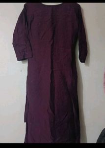 Elegant Purple Kurta