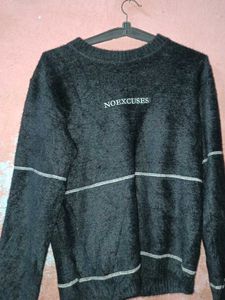 women krew neck drop shoulder sweater