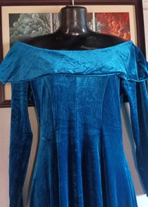 Elegant Velvet Maxi Dress