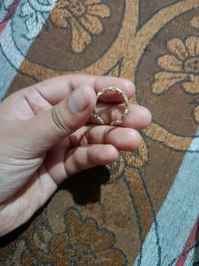 Set of 3 Gold Tone Statement Rings