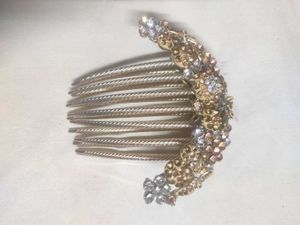 Sparkling Rhinestone Hair Combs (Set of 2)
