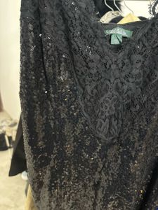 Sequin Lace Dress