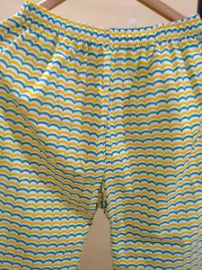 Very Beautiful Yellow Kurti Plazo Set