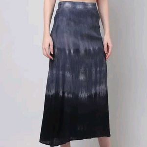 Tie-Dye Midi Skirt