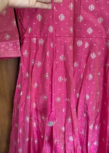 Pink Anarkali Gown