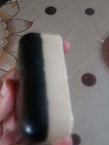 Homemade two layer multani and charcoal soap