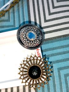 🥰 Pack of 2 beautiful big size rings 💍💍