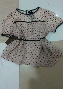Cute Polka Dot Top