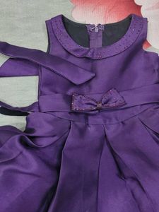 Cute Purple Party Dress