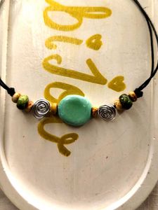 Boho Beaded Choker Necklace