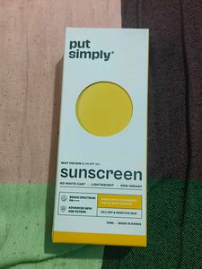 Put Simply Sunscreen SPF 50+