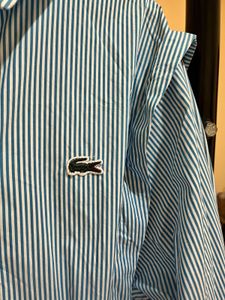 Striped Button-Up Shirt