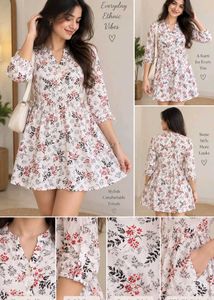Two Beautiful Floral Kurti tops