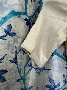 Urban Outfitters Square Top with flower butto