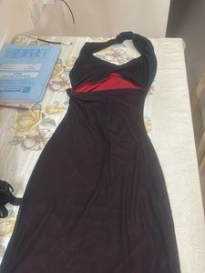 Elegant Halter Neck Maxi Dress