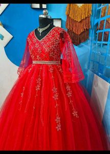 Red Gown ♥️🎀🍒🌹