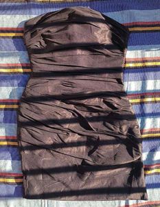 Chic Black Bodycon Mini Dress