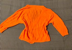 Orange Cardigan