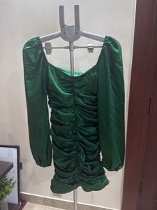 Green Party dress