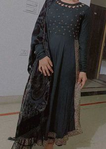 naira cut Dress with Intricate Border
