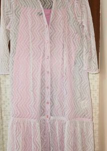 Elegant short dress for girls, with inner,size M