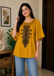 Beautiful Embroidery Top..Only 1 Time Used