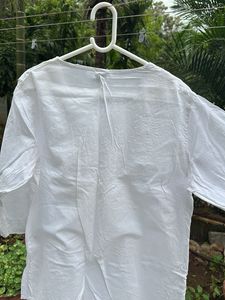 White Chikankari Kurta