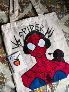 spiderman tote bag